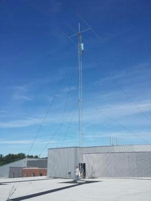 view of a Kingsbury broadband tower